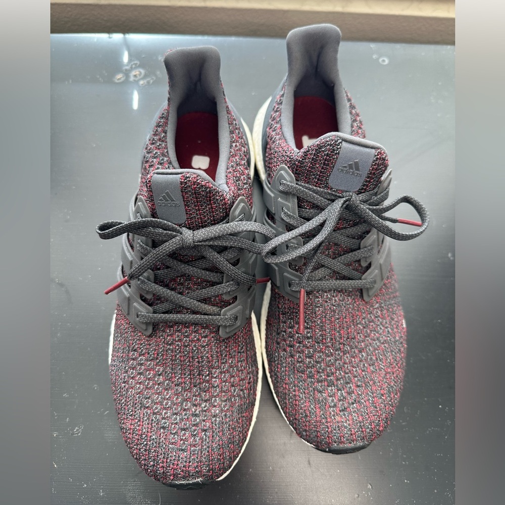 Adidas ultraboost 1.0 marled red/grey